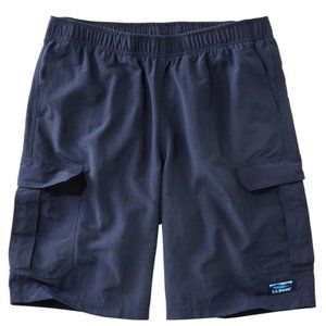 L.L. Bean Men's Classic Supplex Sport Shorts, Cargo, 10"